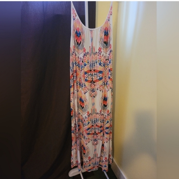 Red Carter Dreamcatcher Maxi dress, GUC, Size M - Picture 2 of 5